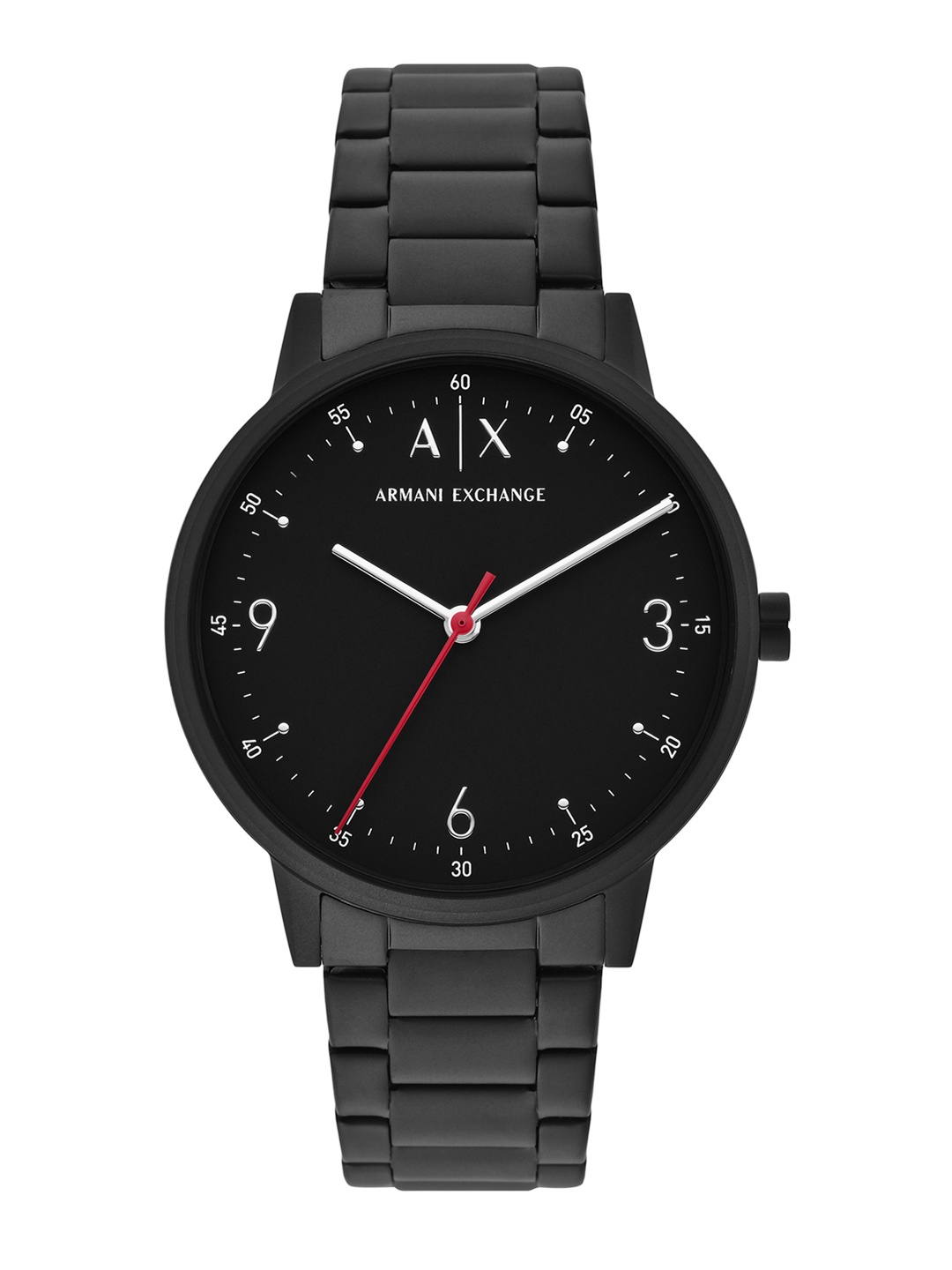 

Armani Exchange Men Black Dial & Stainless Steel Straps Analogue Watch AX2738