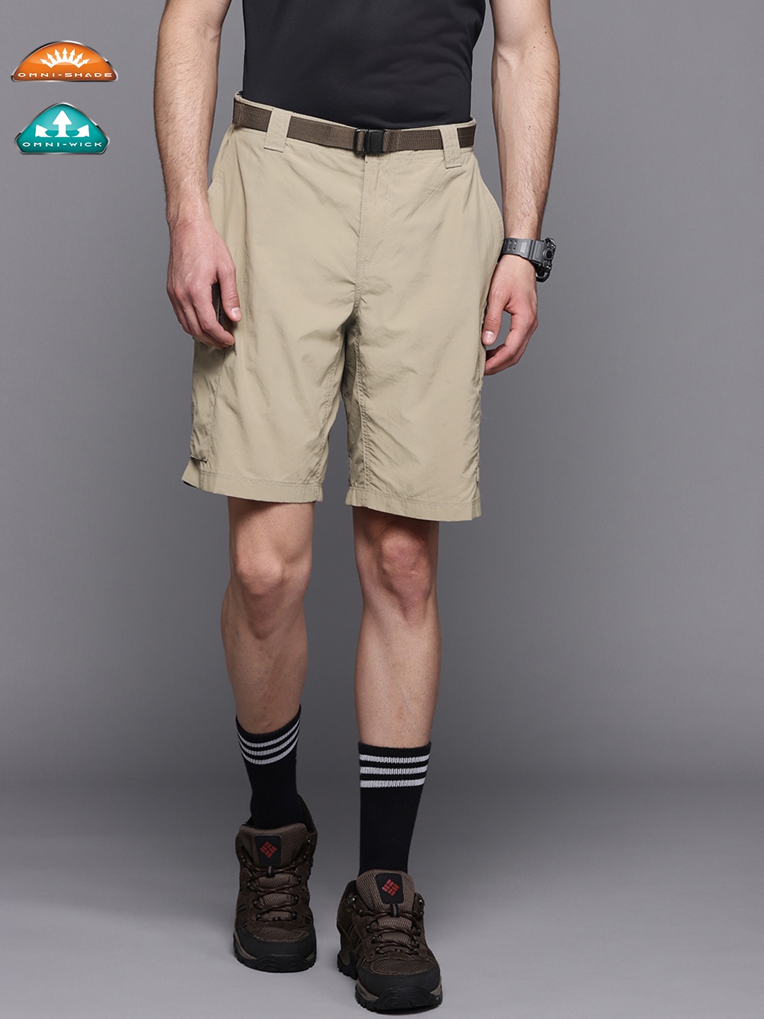 

Columbia Men Brown Outdoor Chino Shorts