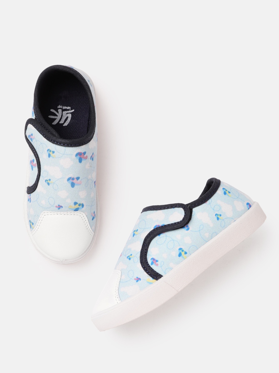 

YK Boys Blue Graphic Print Sneakers