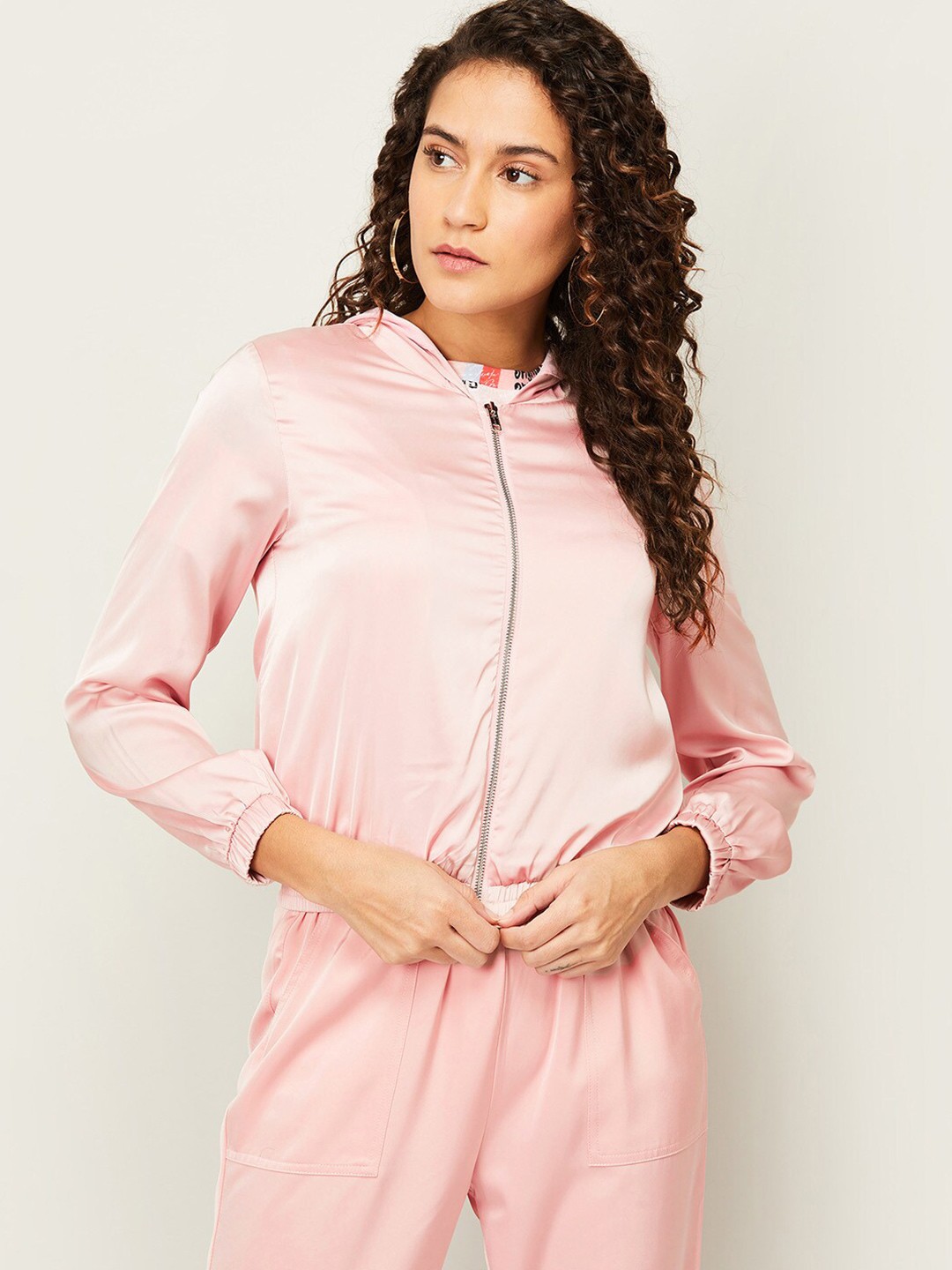 

CODE by Lifestyle Pink Shirt Style Top