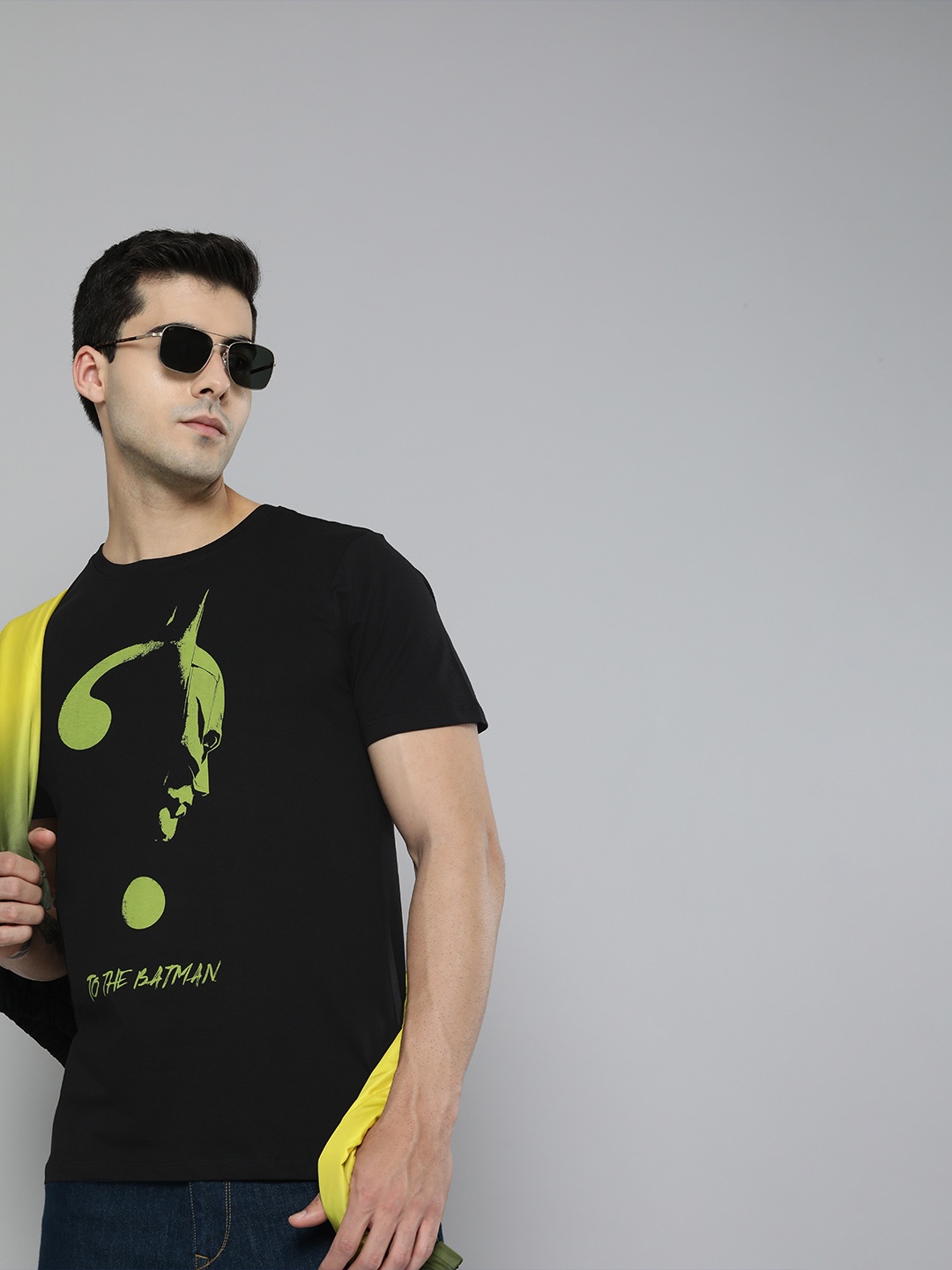 

Kook N Keech Batman Unisex Black & Green Batman Printed Pure Cotton T-shirt