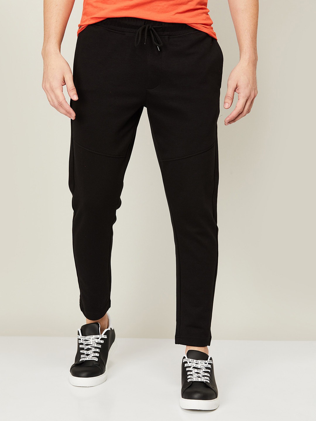 

Forca by Lifestyle Men Black Track Pants