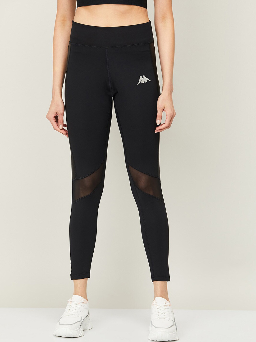 

Kappa Women Black Solid Tights