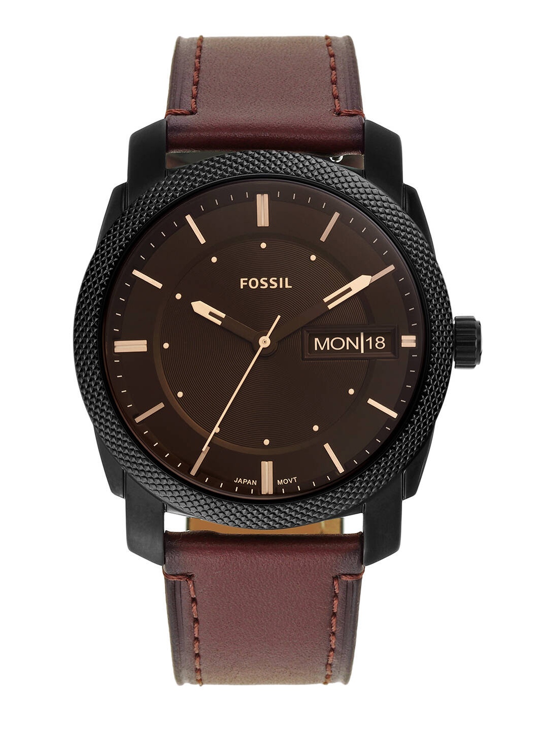 

Fossil Men Brown Dial & Leather Straps Analogue Watch - FS5901