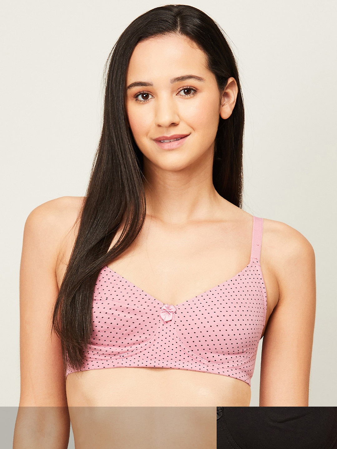 

Ginger by Lifestyle Black & Pink Bra