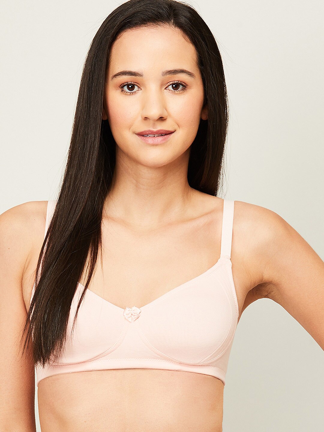 

Ginger by Lifestyle Pink Non Padded Seamless Everyday Bra