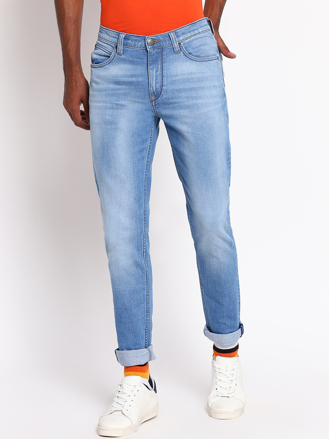 

Lee Men Blue Heavy Fade Stretchable Jeans