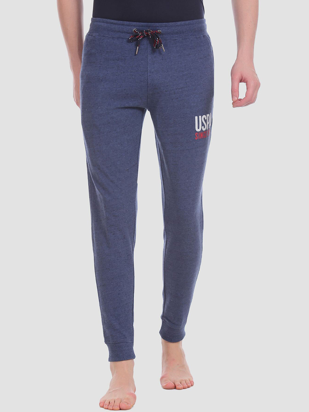 

U.S. Polo Assn. Men Straight-Fit Lounge Pants, Blue
