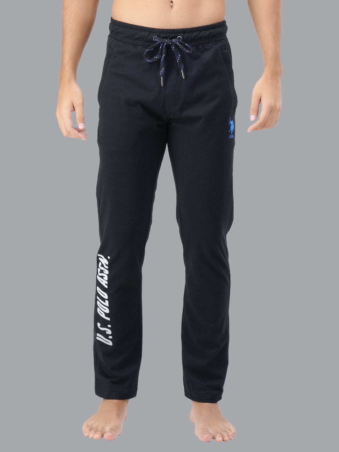 

U.S. Polo Assn. Men Straight-Fit Lounge Pants, Navy blue