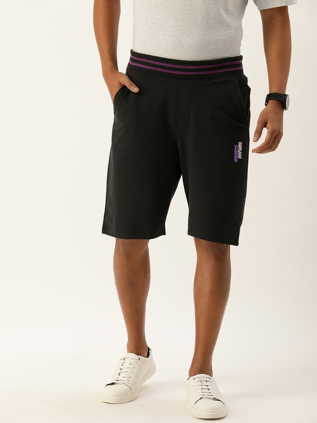 

FOREVER 21 Men Shorts, Black