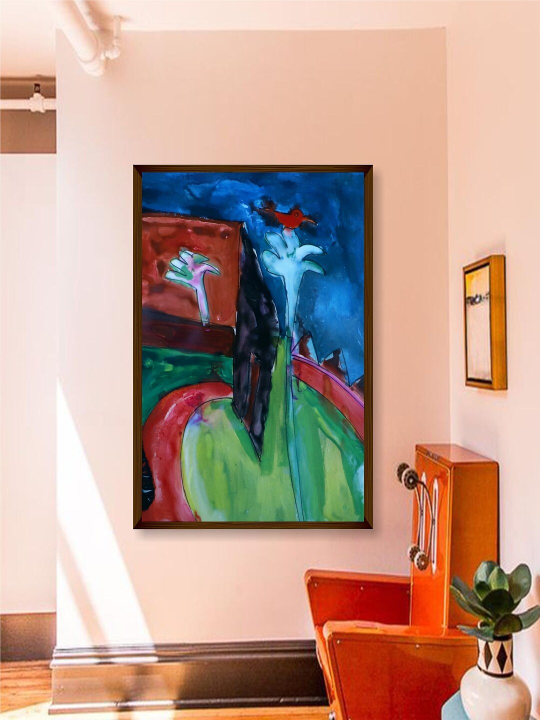 

The Art House Multi-Coloured Abstract Painting Wall Art
