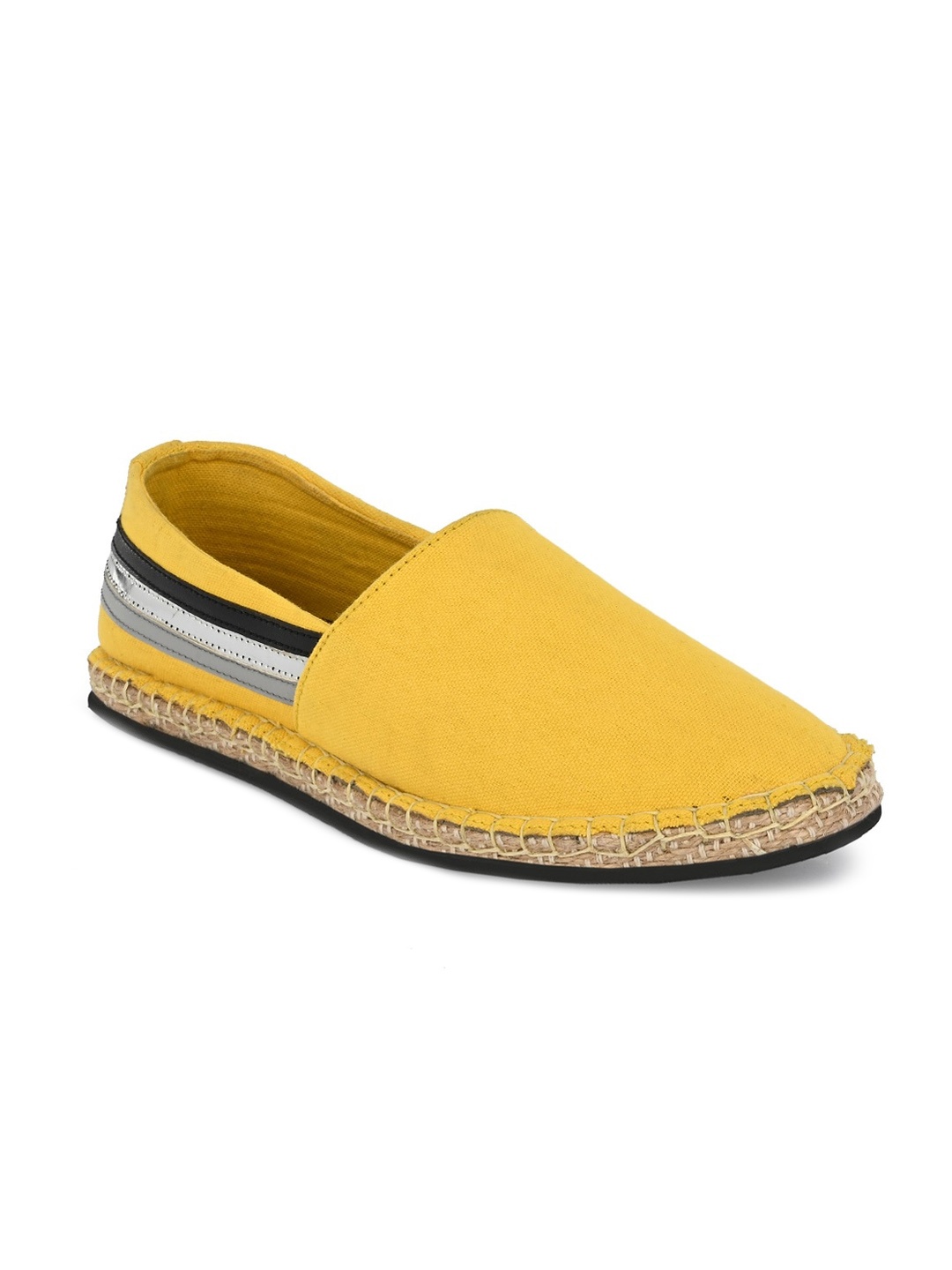 

KLEAT Men Yellow Canvas Espadrilles
