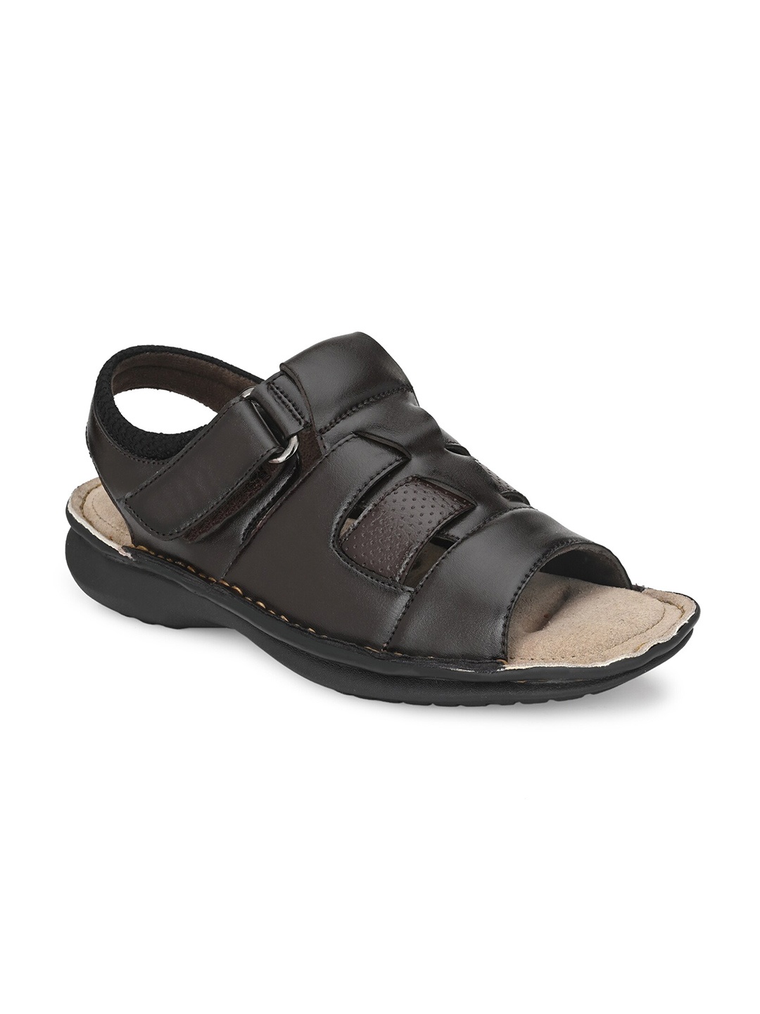 

SOFTIO Men Black Comfort Sandals
