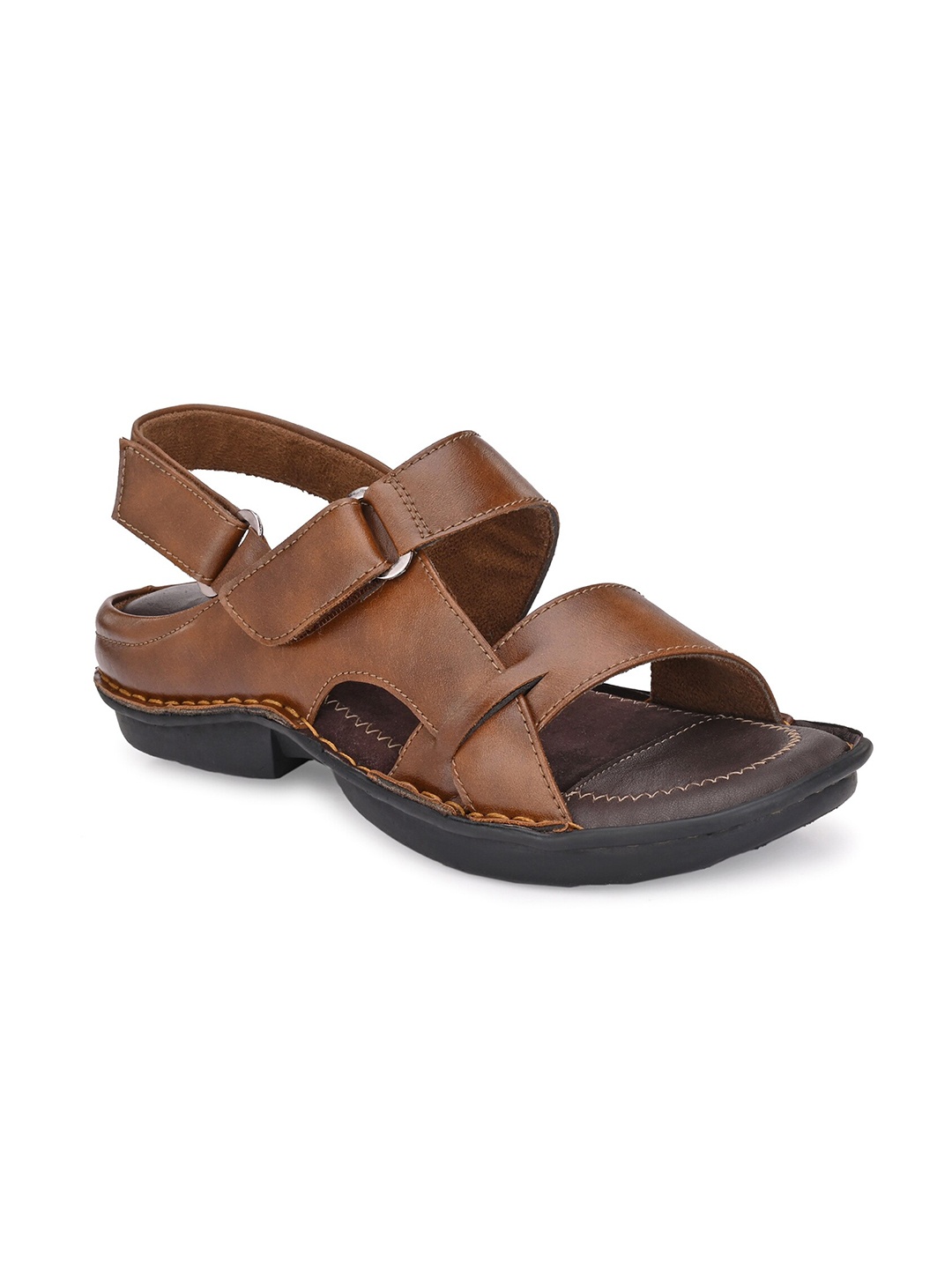 

SOFTIO Men Brown Comfort Sandals