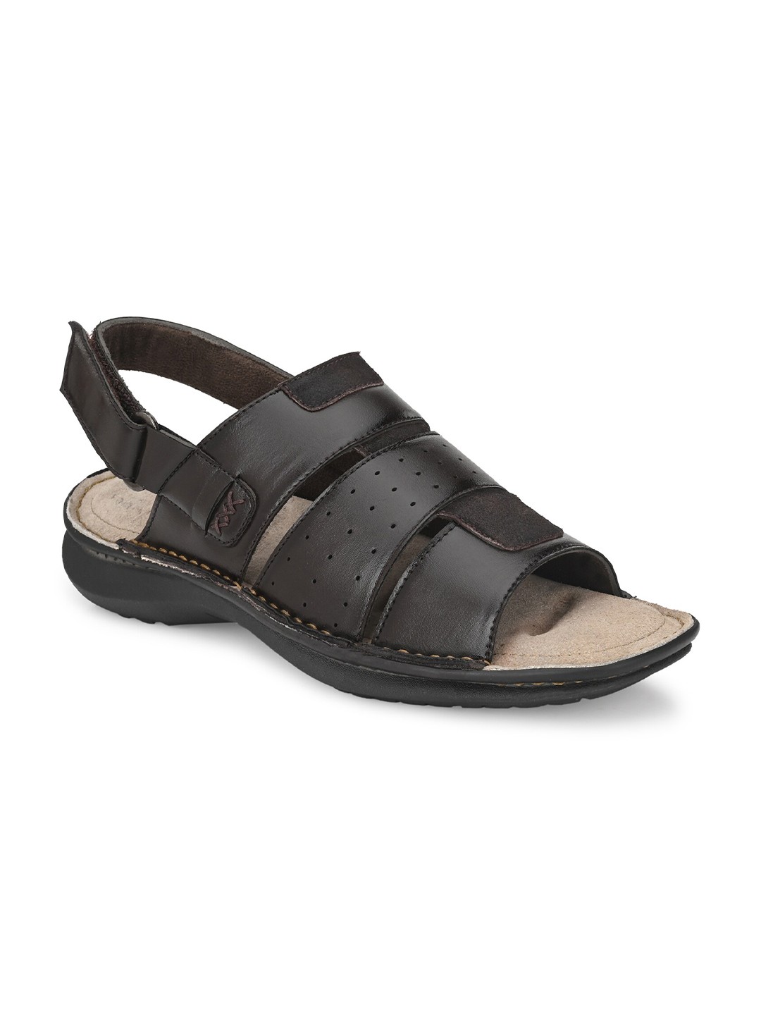 

SOFTIO Men Black Comfort Sandals