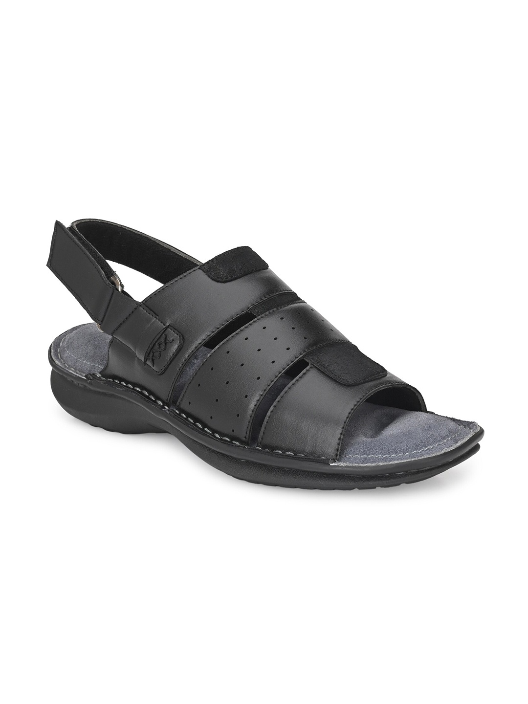 

SOFTIO Men Black Comfort Sandals