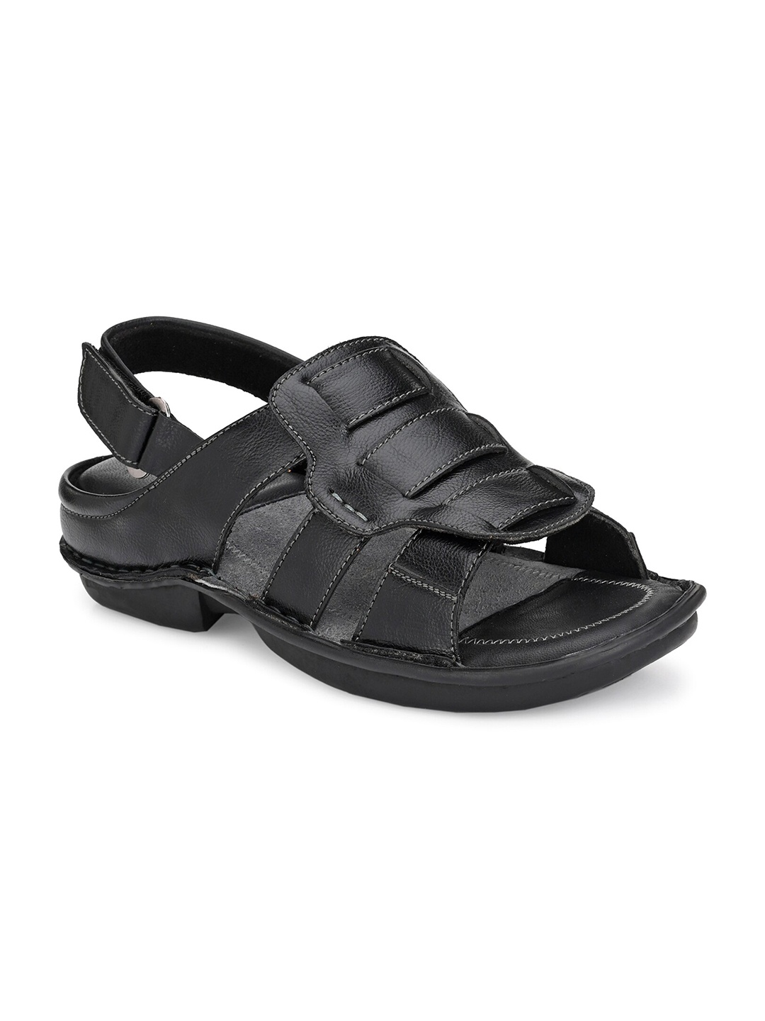 

SOFTIO Men Black Sandals