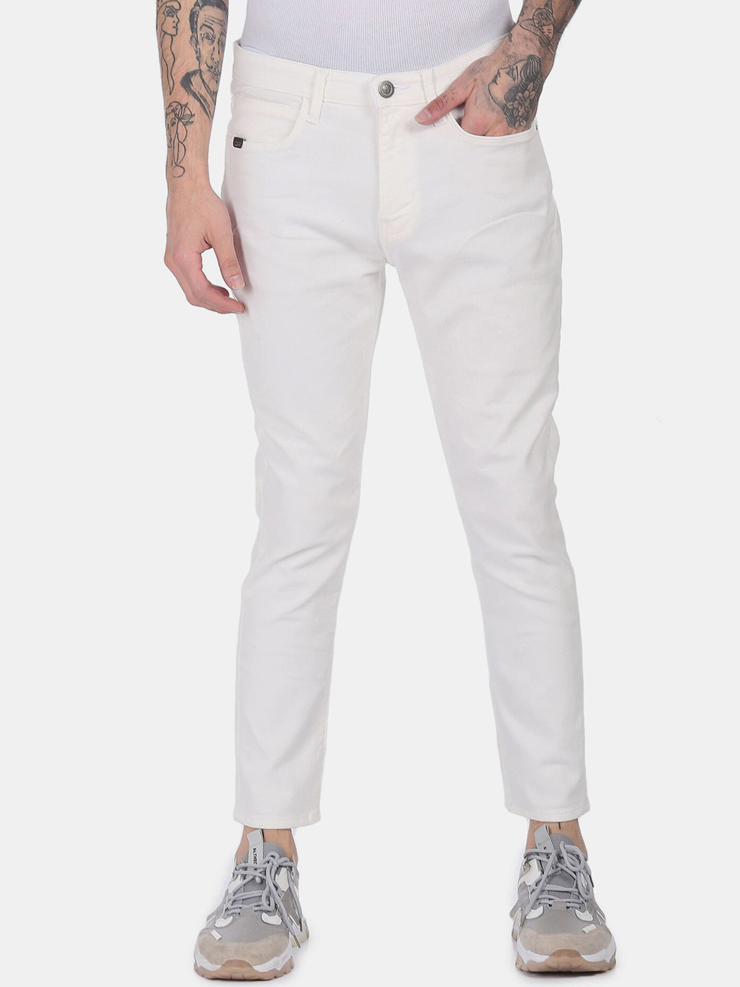 

Arrow New York Men White Slim Fit Jeans