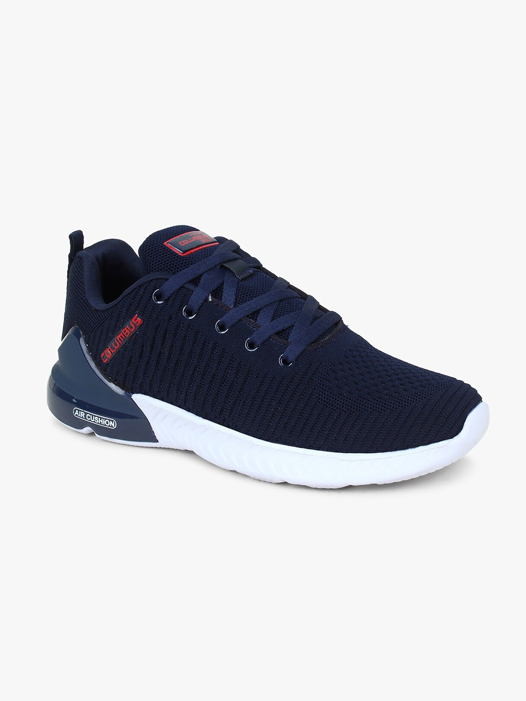 

Columbus Men Navy Blue Mesh Running Sports Shoes