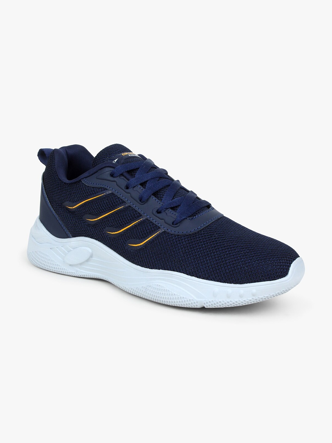 

Columbus Men Navy Blue Mesh Running Sports Shoes