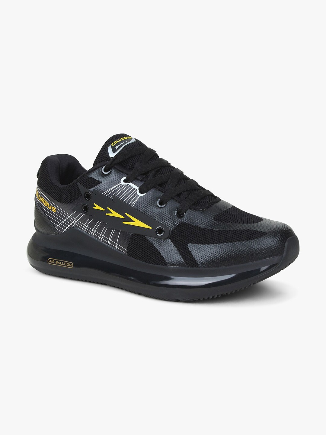 

Columbus Men Black Sports Shoes