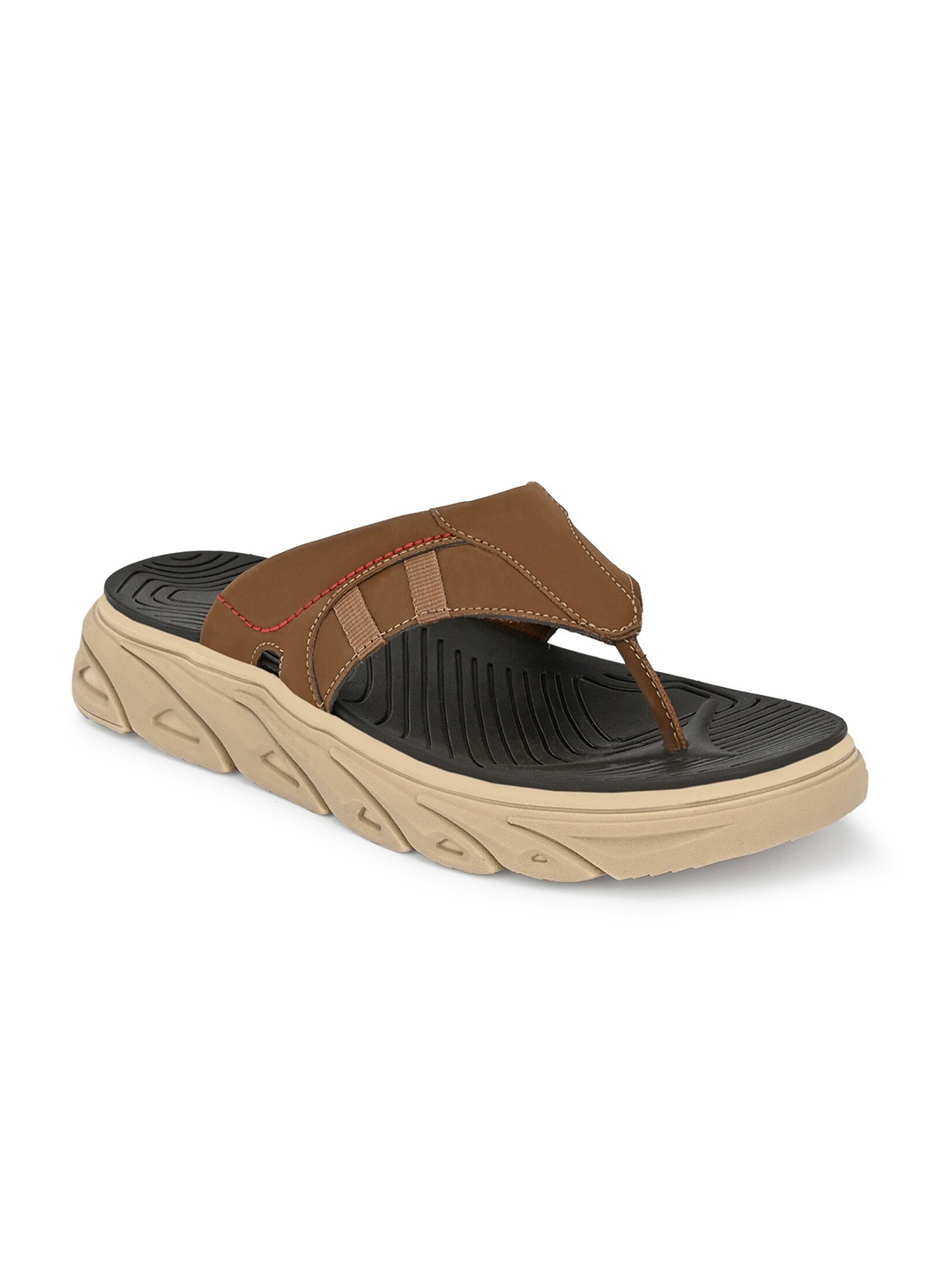 

SOFTIO Men Tan Comfort Sandals