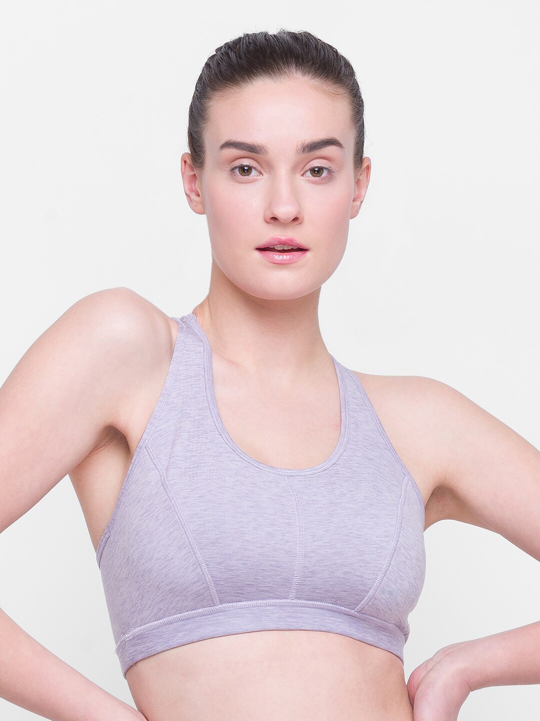 

Candyskin Pink Removable Padded Non Wired Everyday Sports Bra