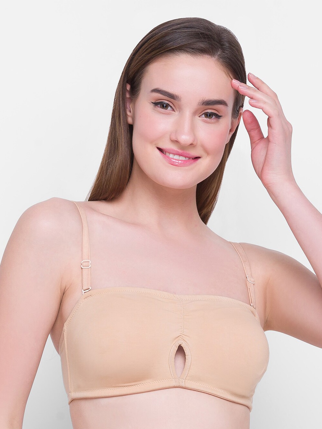 

Candyskin Nude Color Non-Padded Cotton Dry Fit Everyday Bra