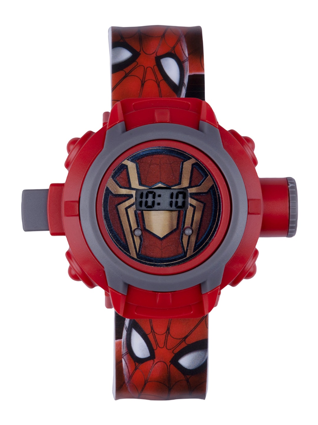 

Marvel Kids Red & Black Dial & Spiderman Straps Projector Watch TRHA15846