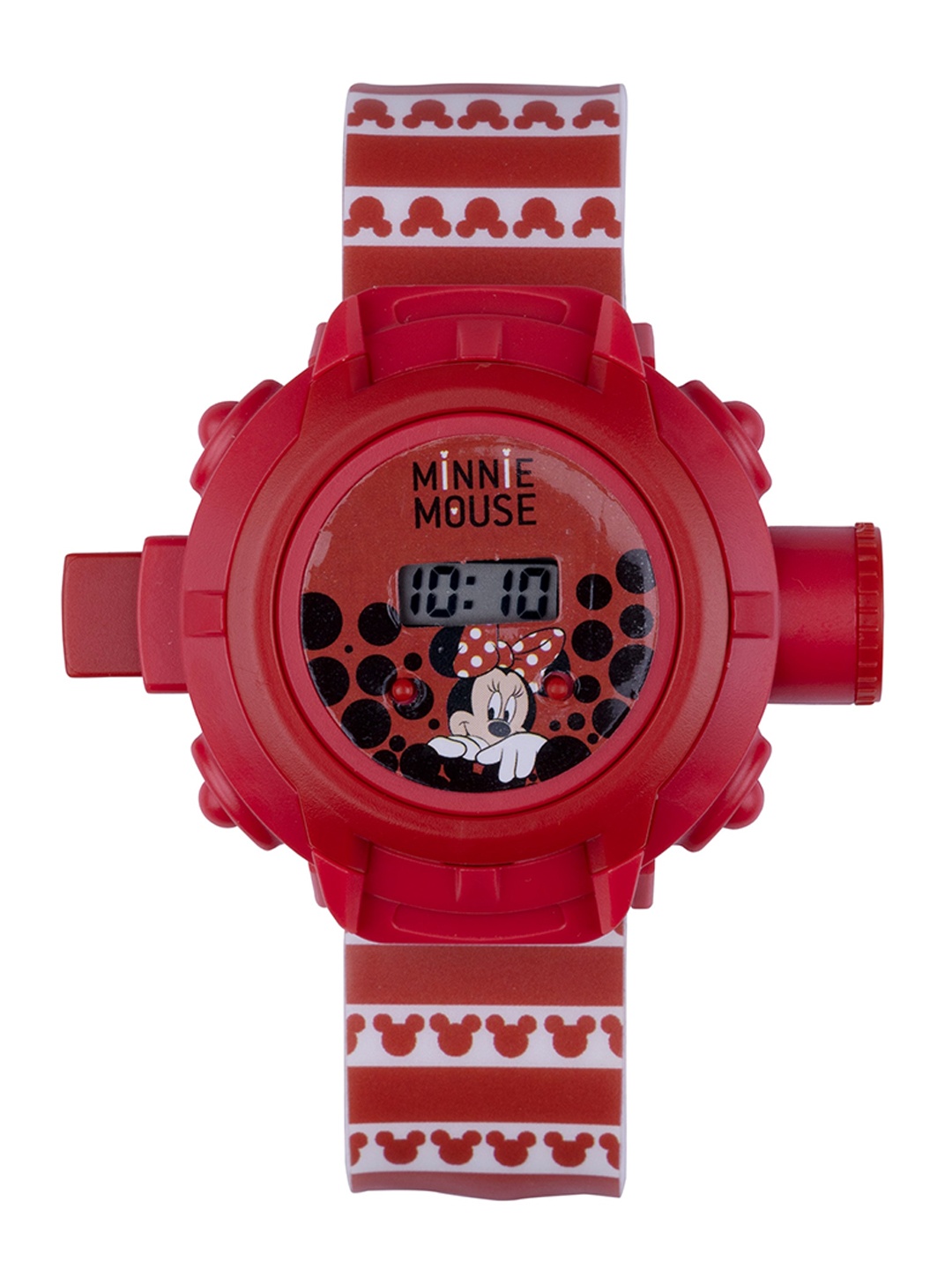 

Marvel Kids Multicoloured Minnie Printed Dial Digital WatchTRHA17733, Red