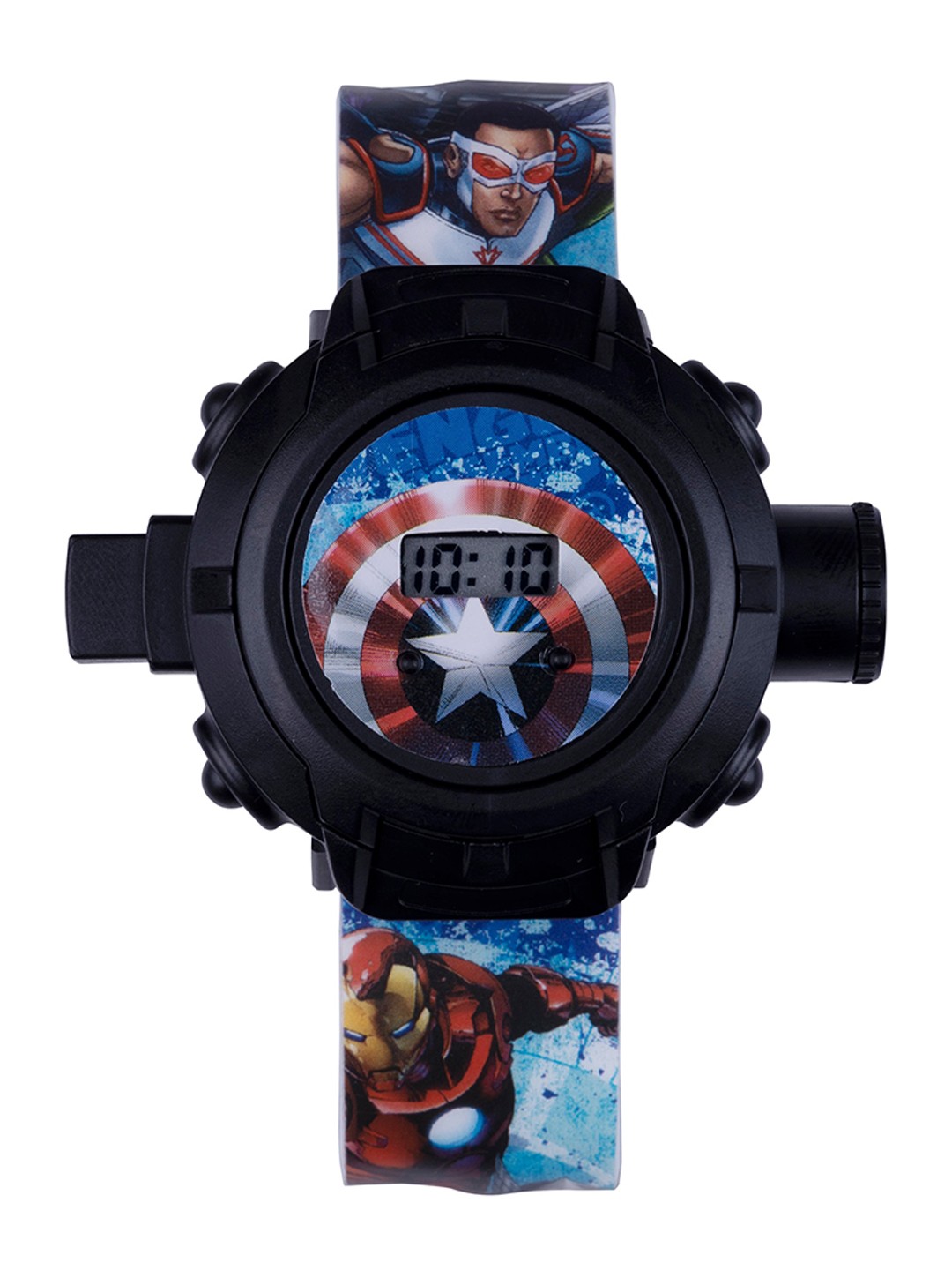 

Marvel Kids Multicoloured Avengers Printed Dial Projector Watch, Multi