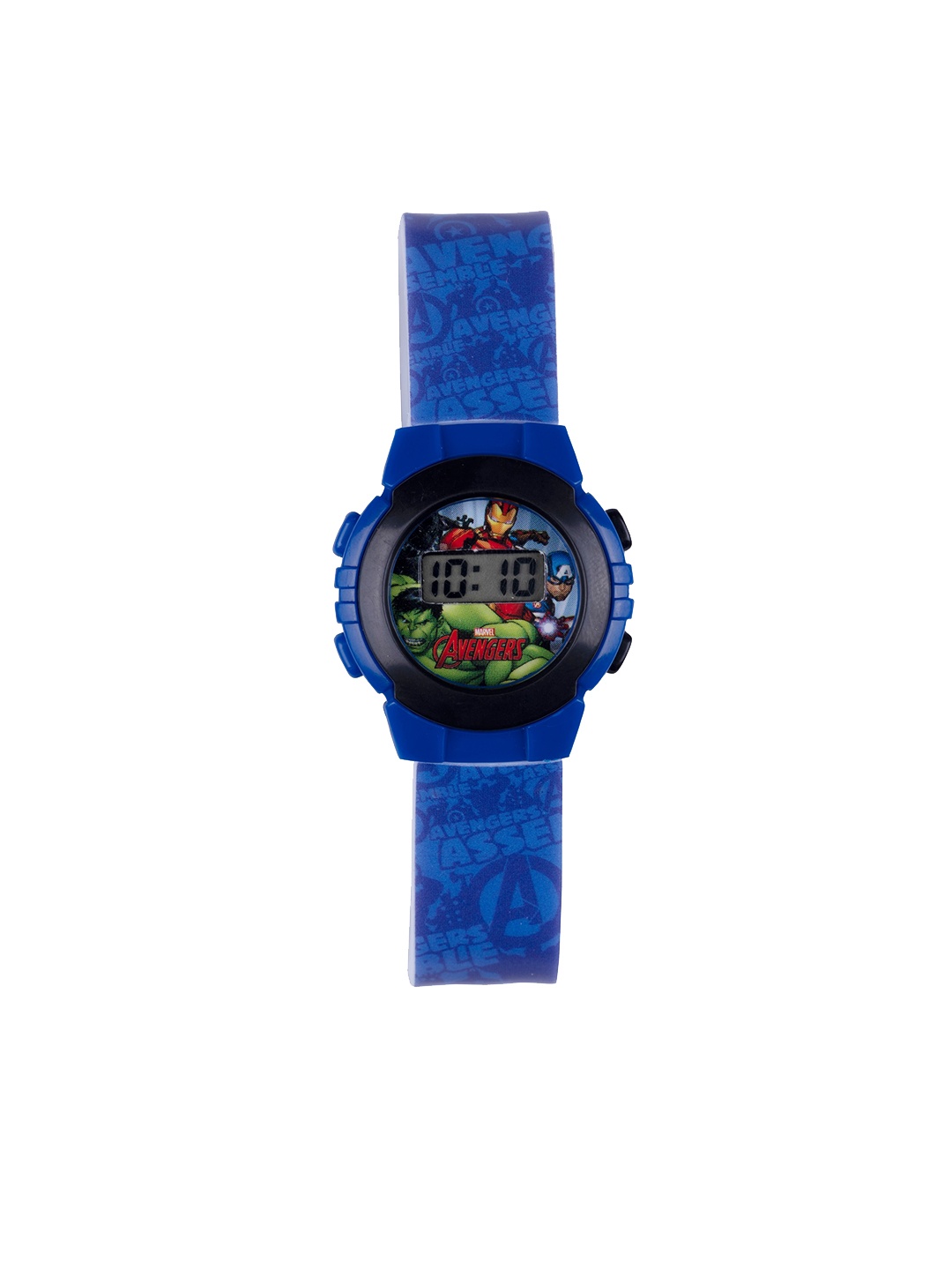 

Marvel Unisex Kids Multicoloured Avengers Printed Dial Analogue Automatic Watch, Multi