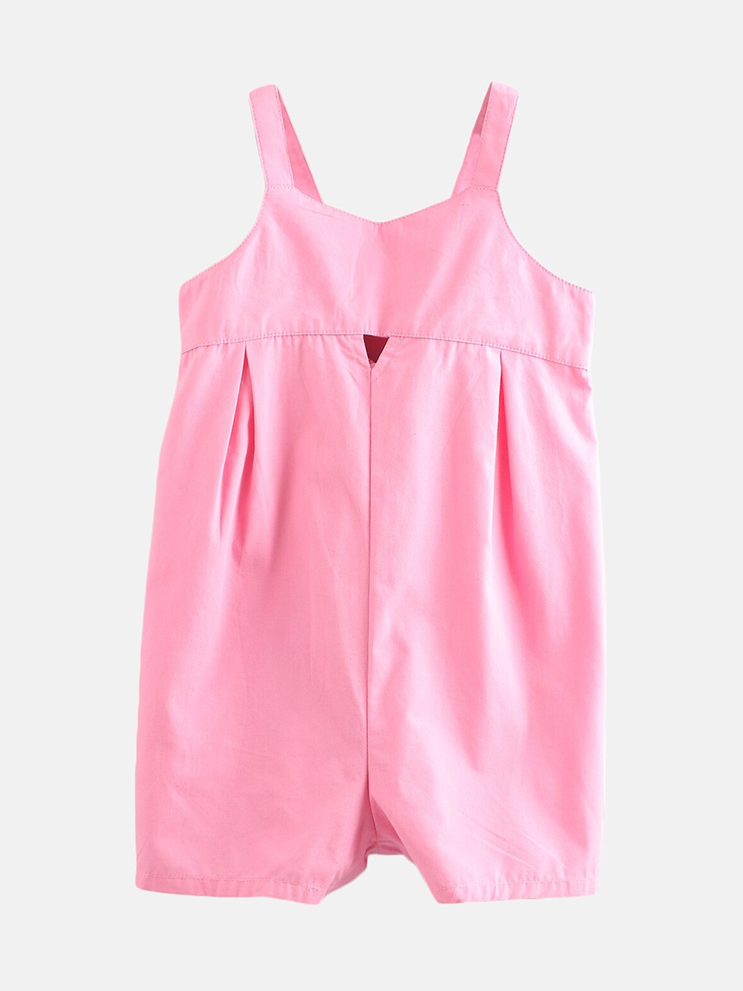 

Beebay Girls Pink Cut -Out Detail Basic Jumpsuit