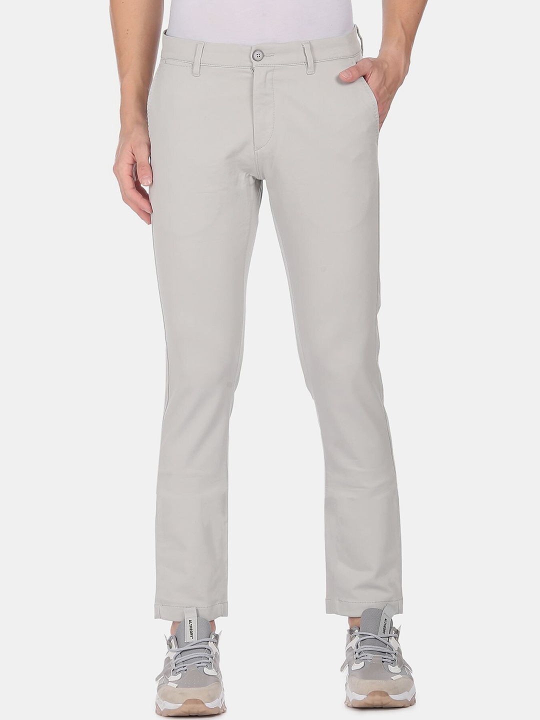 

U.S. Polo Assn. Men Grey Trousers