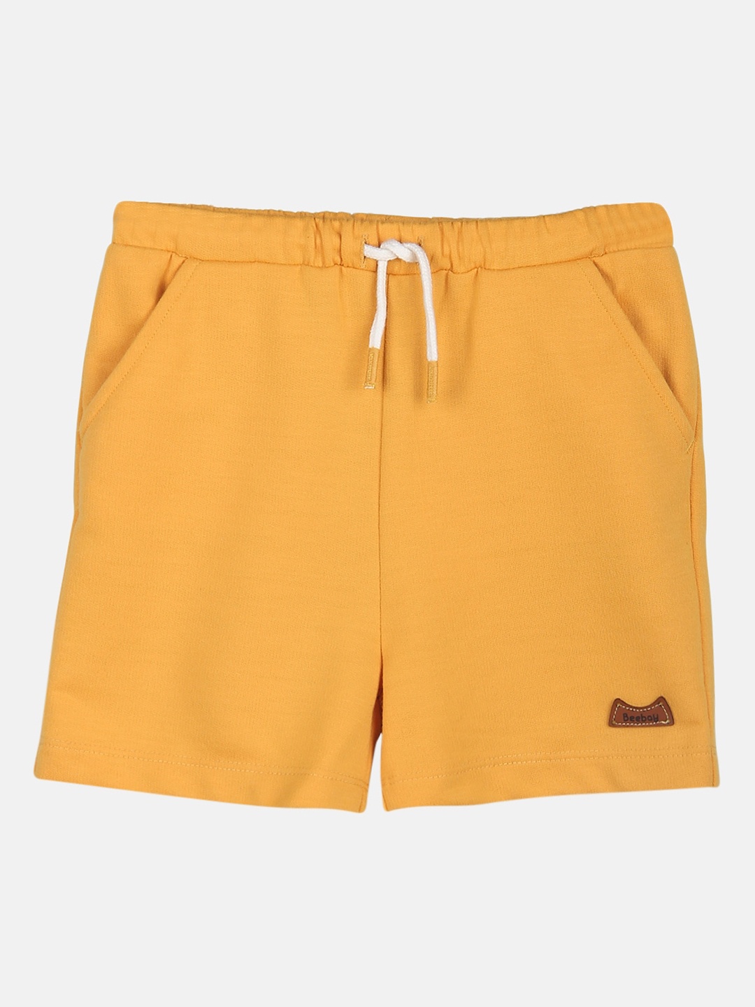 

Beebay Boys Mustard Yellow Cotton Shorts