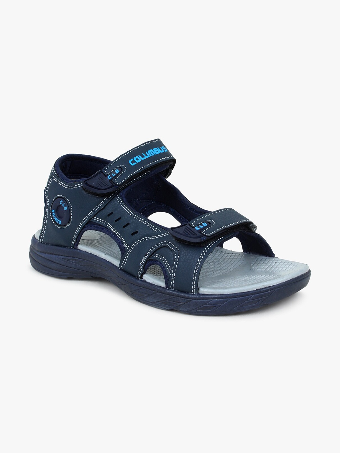 

Columbus Men Navy Blue Comfort Sandals