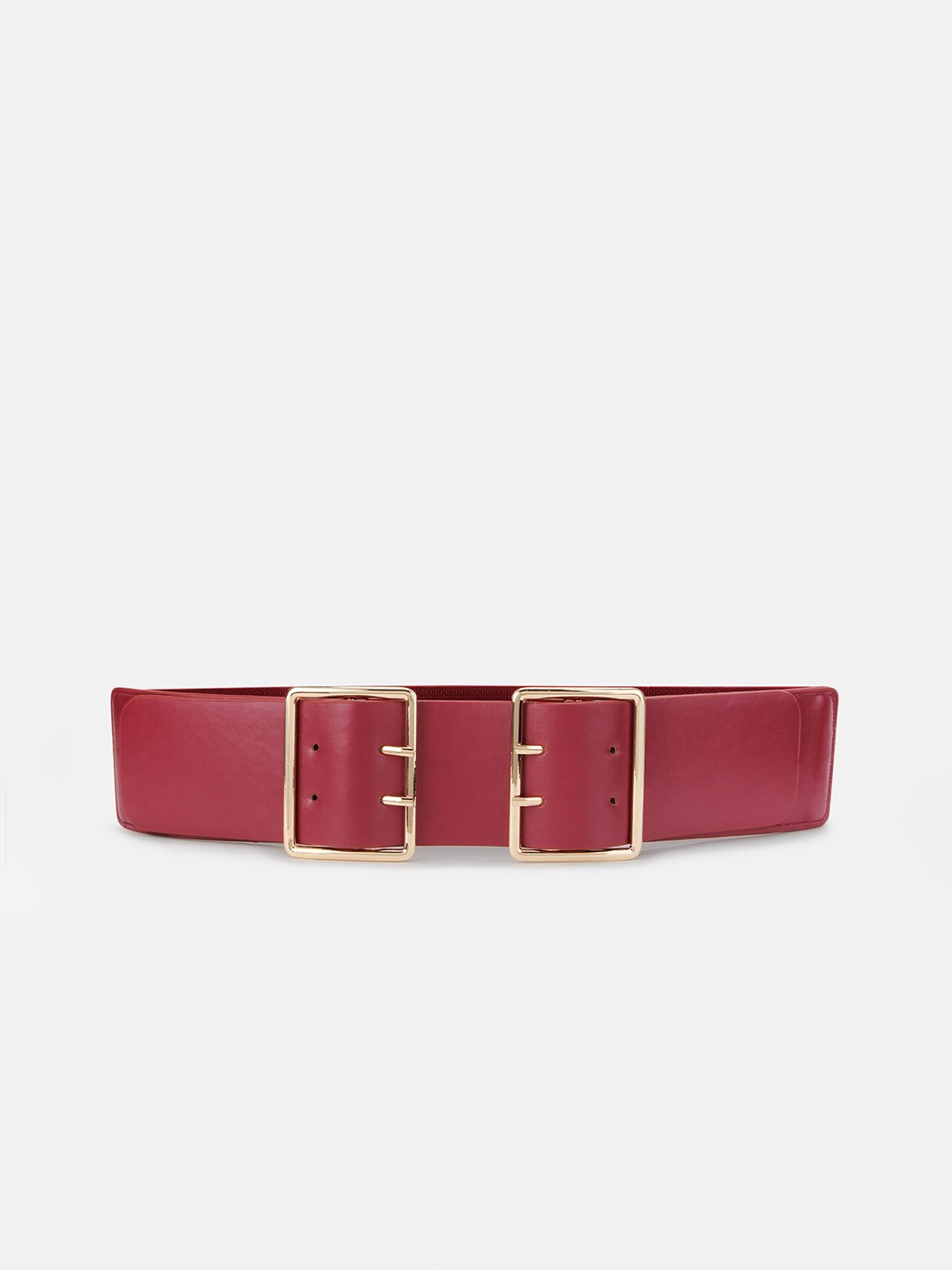 

Kazo Women Maroon PU Vintage Belt