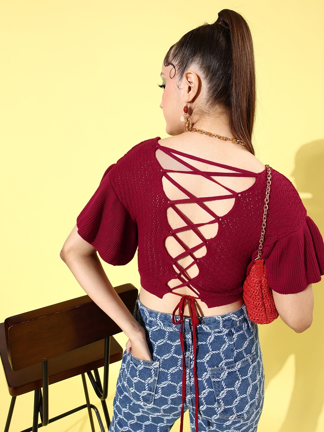 

Roadster Red Self-Design Craftcore Top