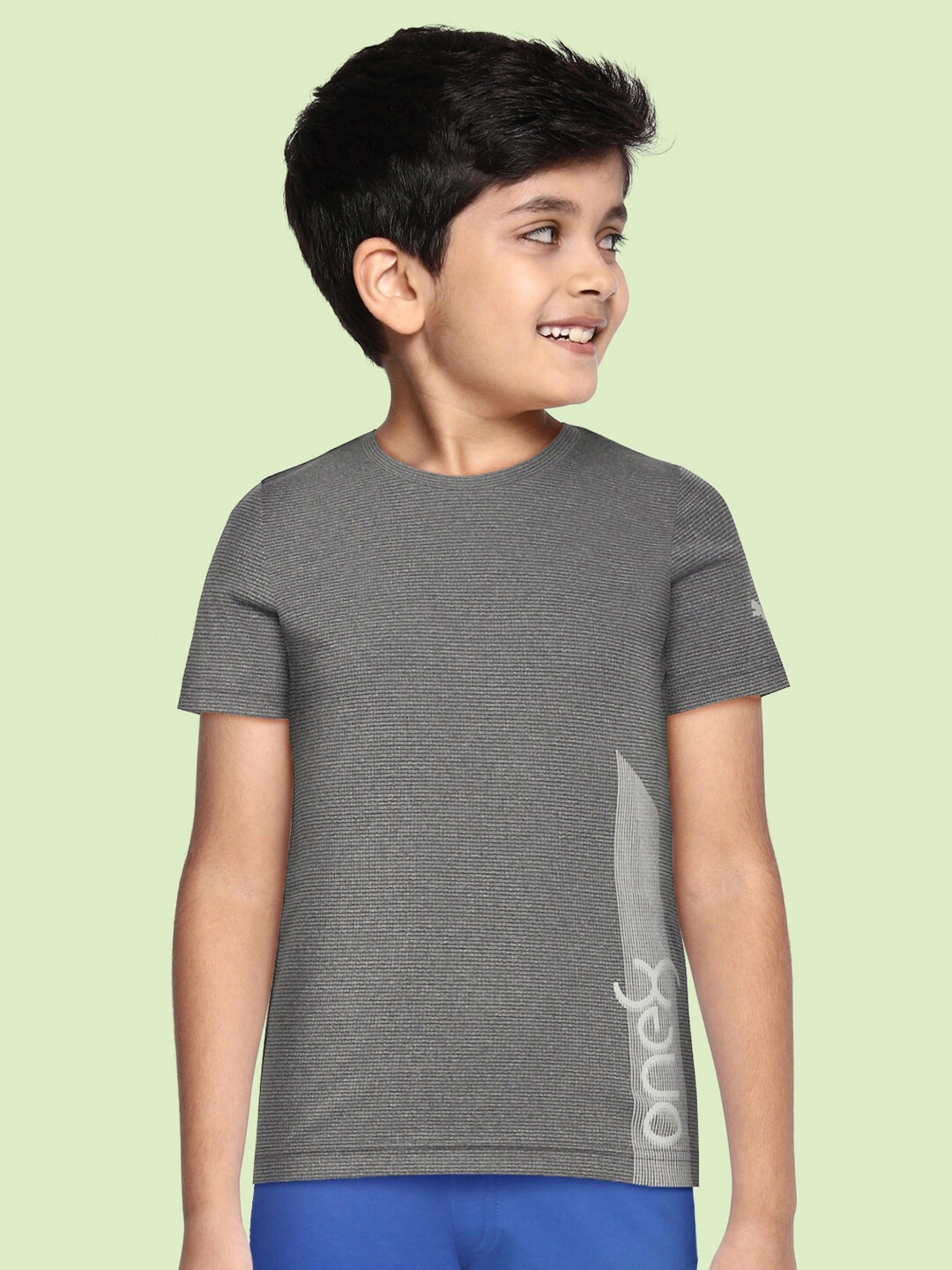 

Puma Boys Grey one8 Virat Kohli Active T-shirt