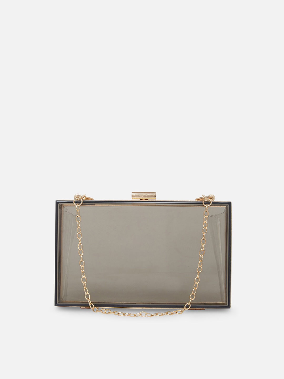 

20Dresses Black & Gold-Toned Box Clutch