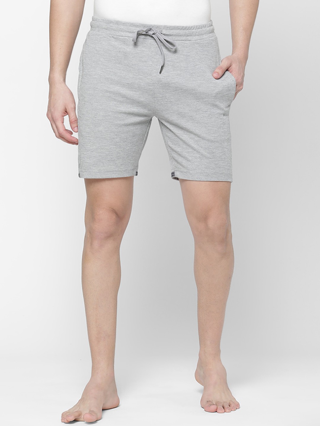 

Sweet Dreams Men Grey Solid Shorts