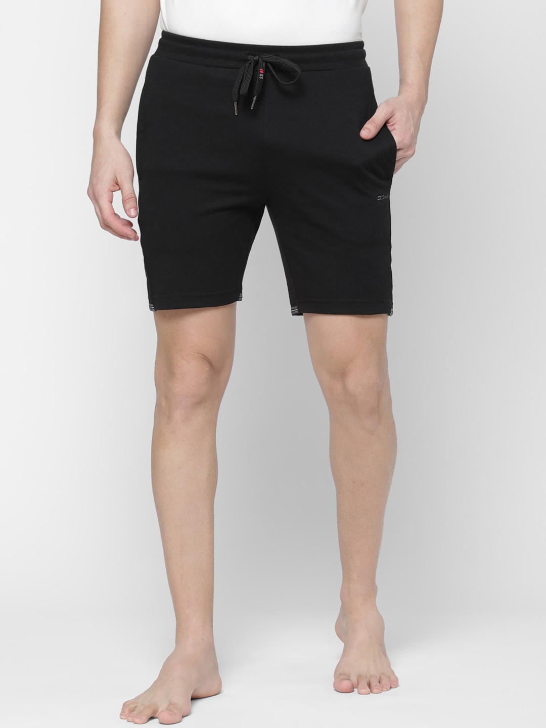 

Sweet Dreams Men Black Cotton Shorts