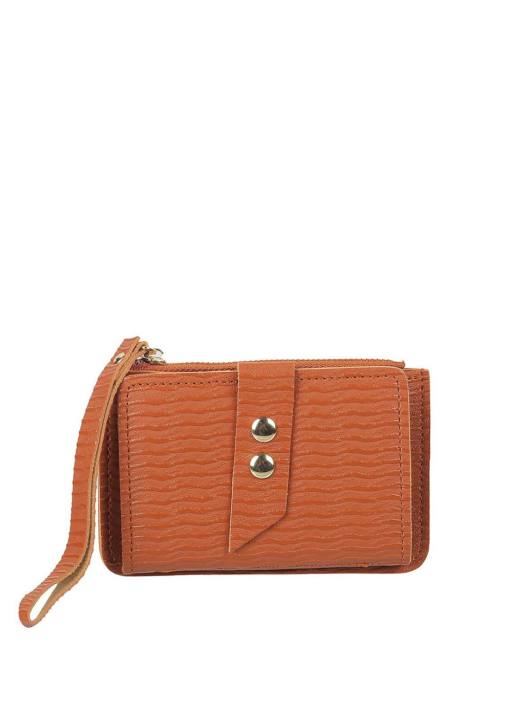

WALKWAY by Metro Women Tan Textured Purse Clutch