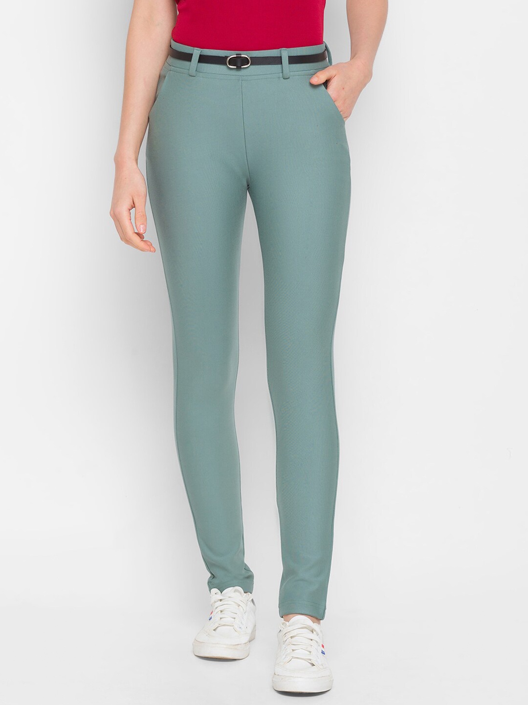 

Globus Women Teal Treggings