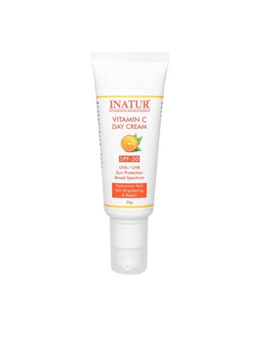 

Inatur Vitamin C Day Cream SPF-30 Sun Protection 30 g, White