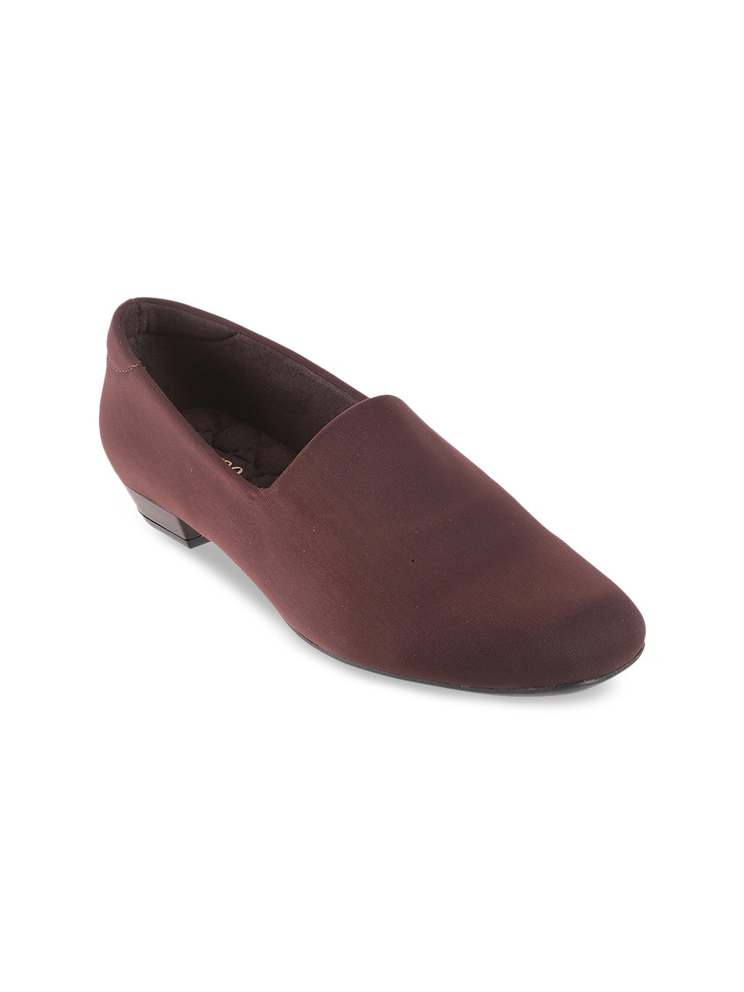 

Metro Women Square-Toe Block Heel Pumps, Coffee brown