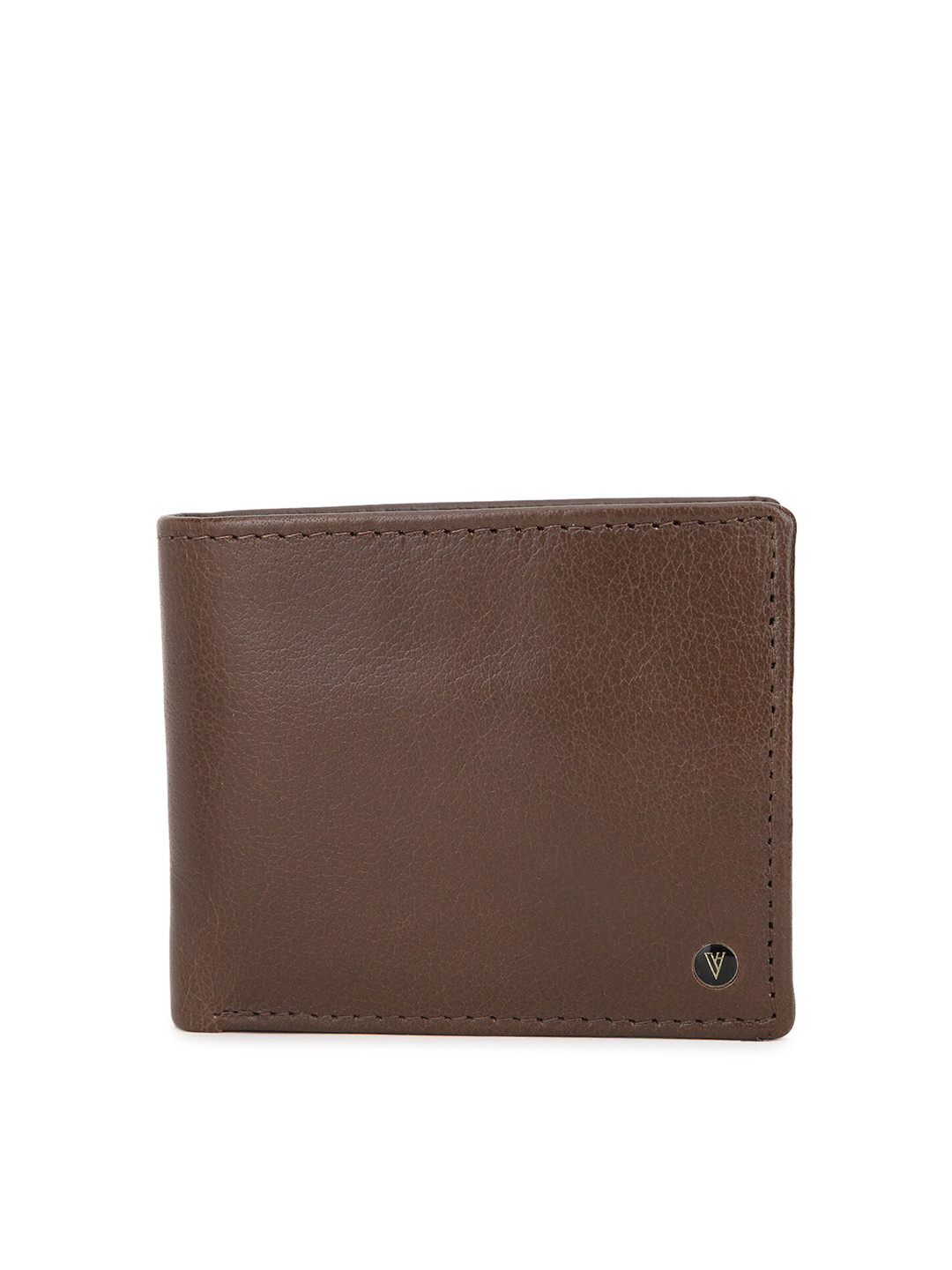 

Van Heusen Men Brown Leather Two Fold Wallet