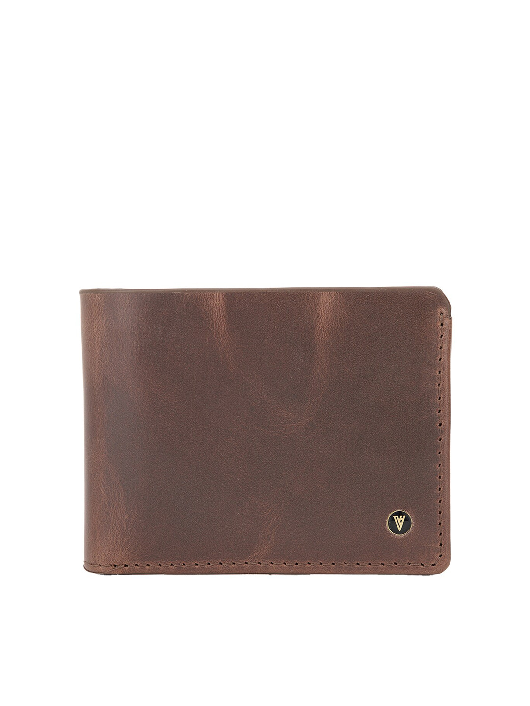 

Van Heusen Men Brown Leather Two Fold Wallet