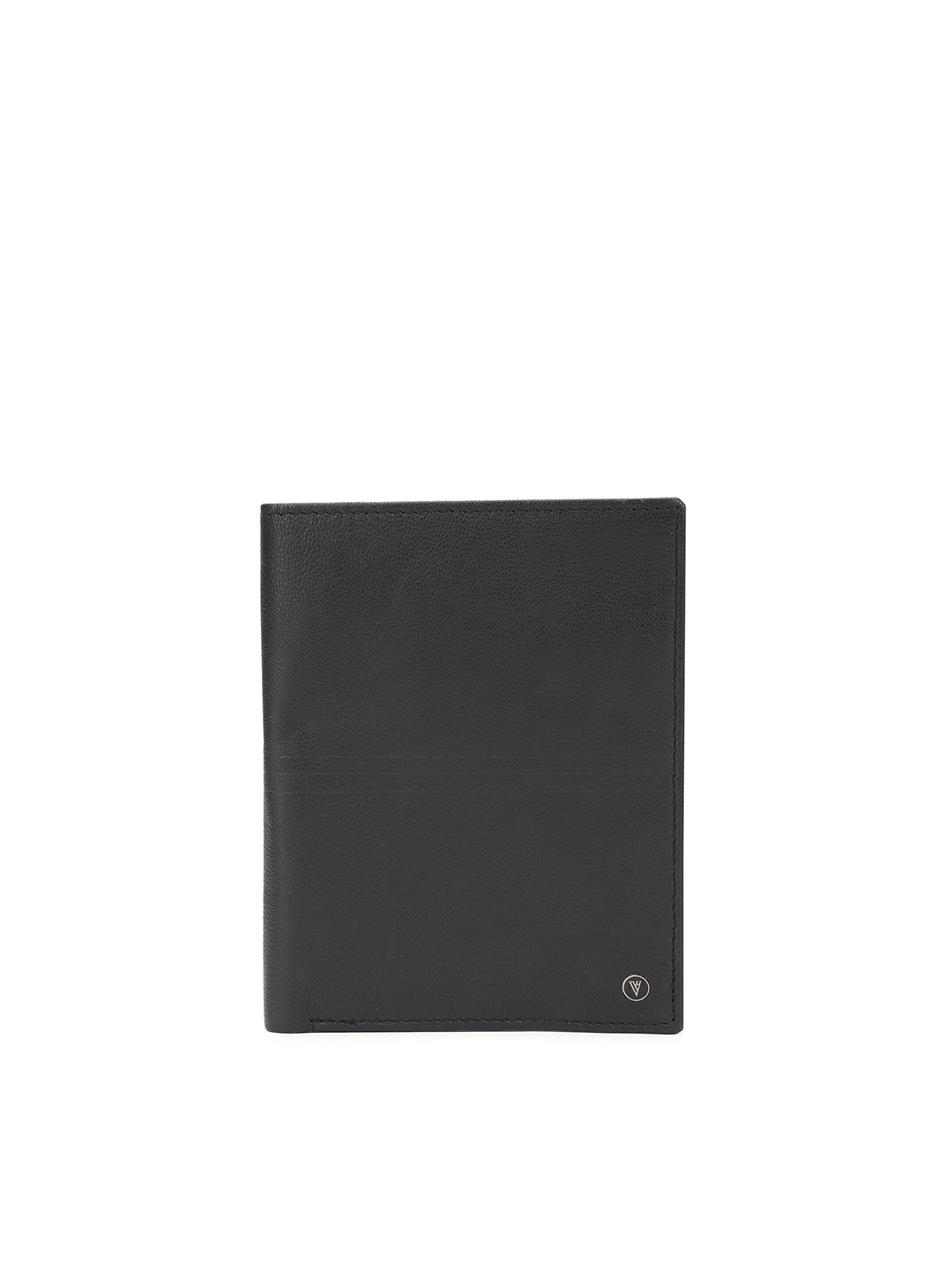 

Van Heusen Men Black Leather Two Fold Wallet