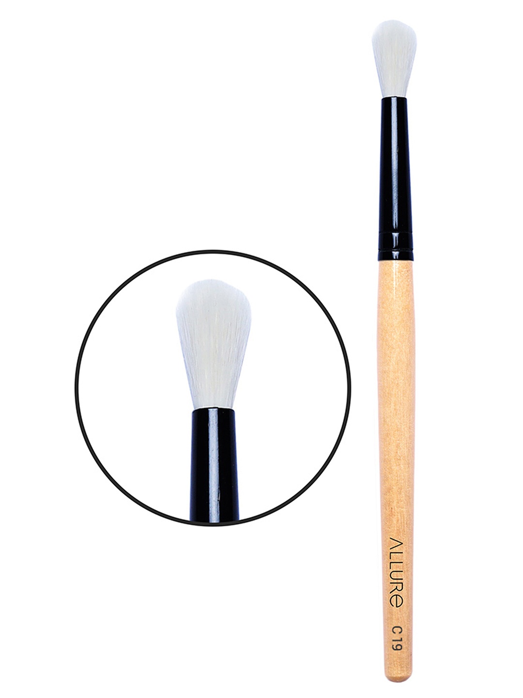 

ALLURE Wooden Blending Eye Brush C-19, Beige